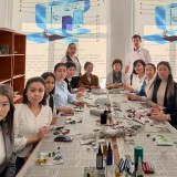 “Этно брошь – ұлттық нақыш пен нәзіктіктің үйлесімі” атты шеберлік сағаты өтті